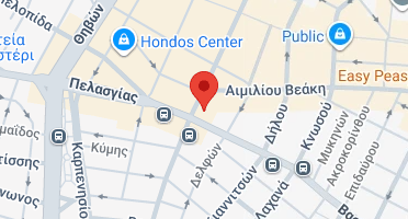 Location of business on map