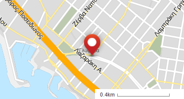 Location of business on map