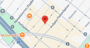 Location of business on map