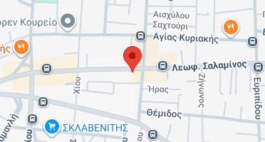 Location of business on map