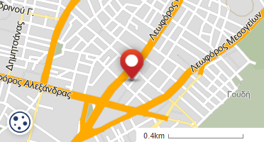 Location of business on map