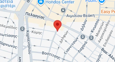 Location of business on map