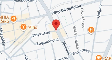 Location of business on map