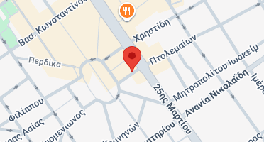 Location of business on map