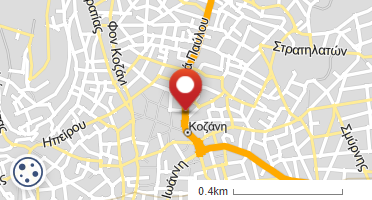 Location of business on map
