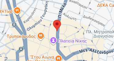 Location of business on map