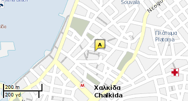 Χάρτης και σημείο της επιχείρησης