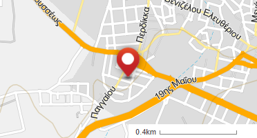 Location of business on map