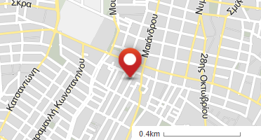 Location of business on map