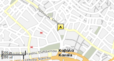 Χάρτης και σημείο της επιχείρησης