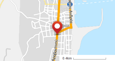 Location of business on map