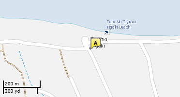 Location of business on map