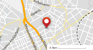 Location of business on map
