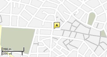Location of business on map