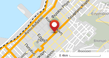 Location of business on map