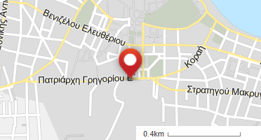 Χάρτης και σημείο της επιχείρησης