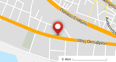 Location of business on map
