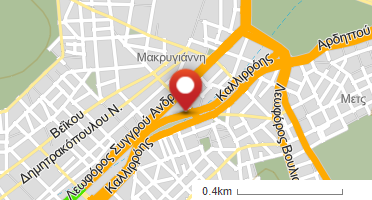 Location of business on map