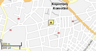 Χάρτης και σημείο της επιχείρησης