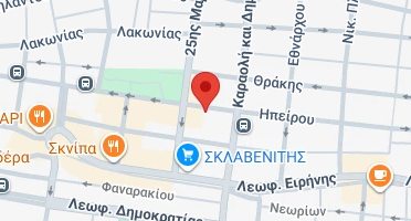 Location of business on map