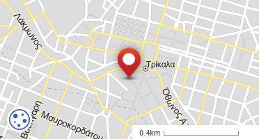 Location of business on map