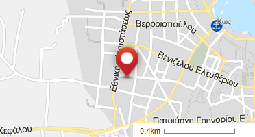 Χάρτης και σημείο της επιχείρησης