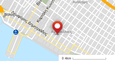 Location of business on map