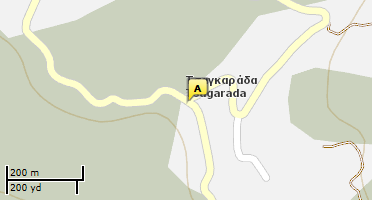 Location of business on map