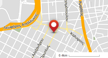 Location of business on map