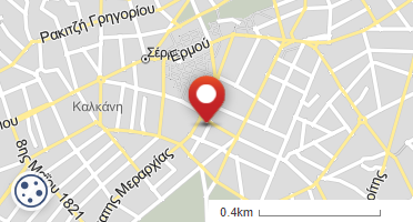 Location of business on map