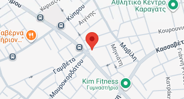 Location of business on map