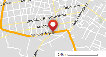 Location of business on map