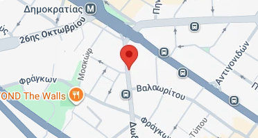 Χάρτης και σημείο της επιχείρησης