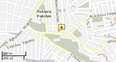 Χάρτης και σημείο της επιχείρησης