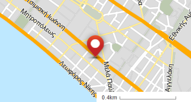 Location of business on map