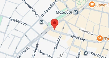 Location of business on map