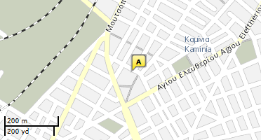 Location of business on map