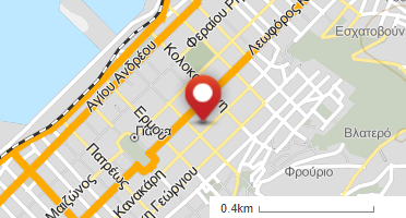 Location of business on map