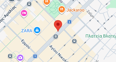 Location of business on map