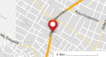 Location of business on map