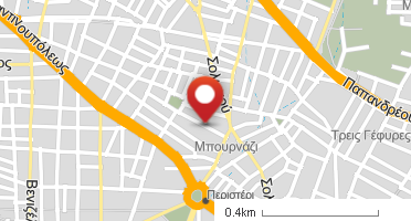 Location of business on map