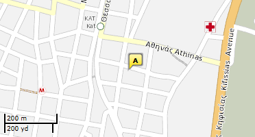 Χάρτης και σημείο της επιχείρησης