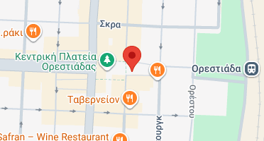 Location of business on map