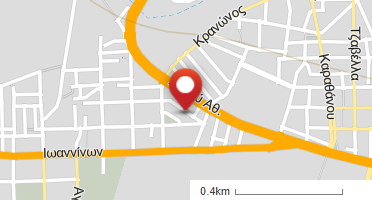 Location of business on map