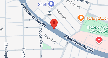 Location of business on map