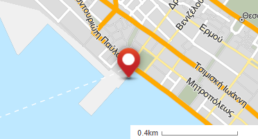 Location of business on map