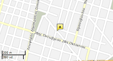 Χάρτης και σημείο της επιχείρησης