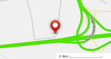 Location of business on map