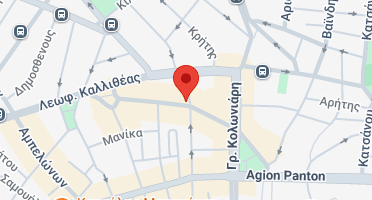 Location of business on map