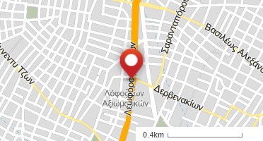 Location of business on map